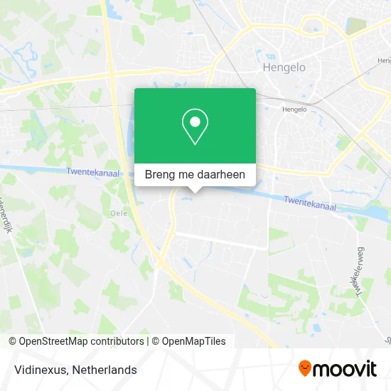 Vidinexus kaart