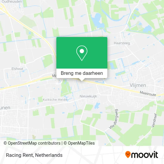 Racing Rent kaart