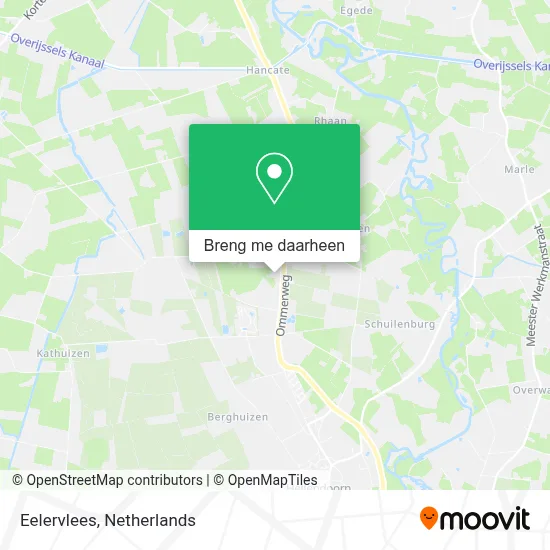 Eelervlees kaart