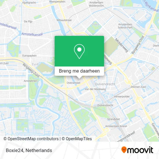 Boxie24 kaart