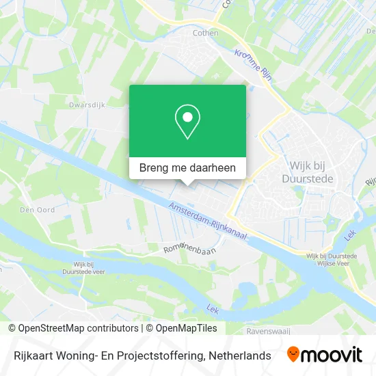 Rijkaart Woning- En Projectstoffering kaart