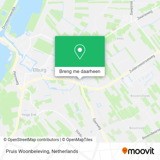 Pruis Woonbeleving kaart