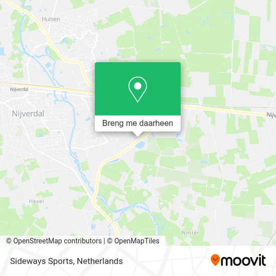 Sideways Sports kaart