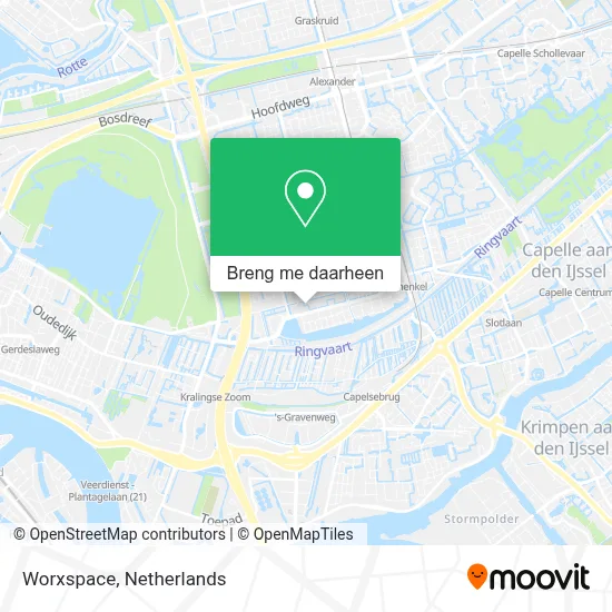 Worxspace kaart