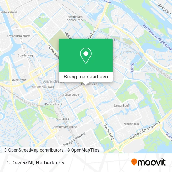 C-Device Nl kaart