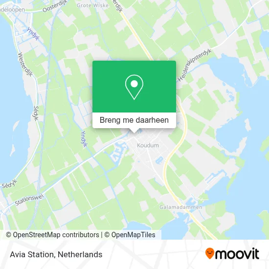 Avia Station kaart
