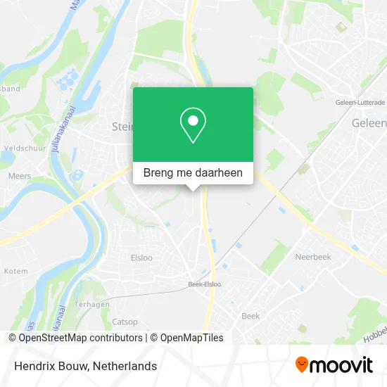 Hendrix Bouw kaart