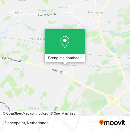 Dancepoint kaart