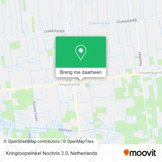 Kringloopwinkel Nochris 2.0 kaart