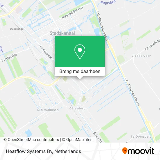 Heatflow Systems Bv kaart