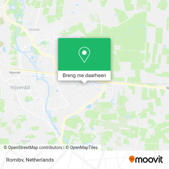 Romibv kaart