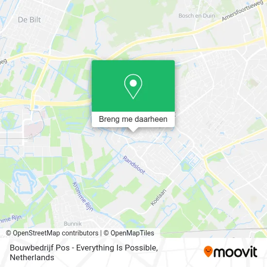 Bouwbedrijf Pos - Everything Is Possible kaart