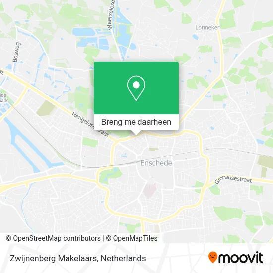 Zwijnenberg Makelaars kaart