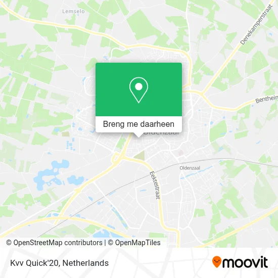 Kvv Quick'20 kaart