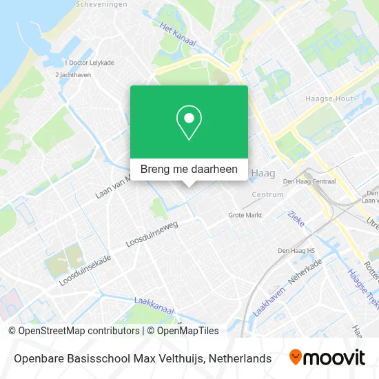 Openbare Basisschool Max Velthuijs kaart