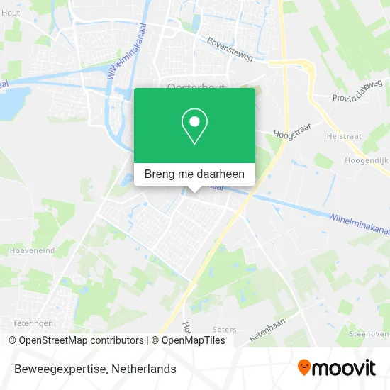 Beweegexpertise kaart