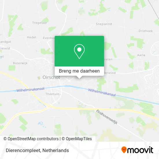 Dierencompleet kaart