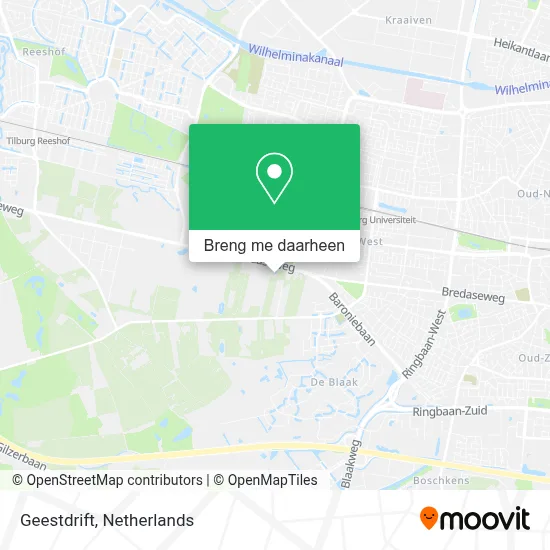 Geestdrift kaart