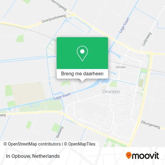 In Opbouw kaart
