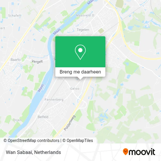 Wan Sabaai kaart