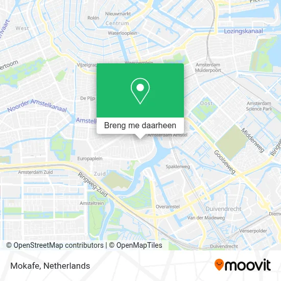 Mokafe kaart