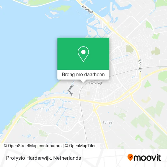 Profysio Harderwijk kaart