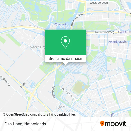 Den Haag kaart
