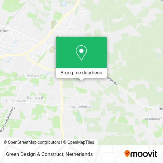 Green Design & Construct kaart