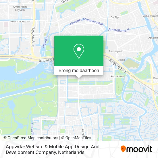 Appwrk - Website & Mobile App Design And Development Company kaart