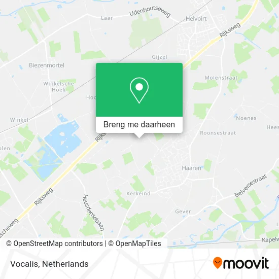 Vocalis kaart