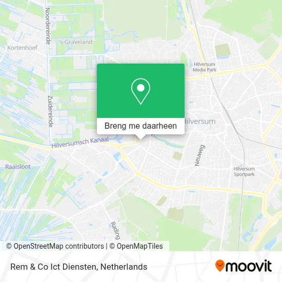 Rem & Co Ict Diensten kaart