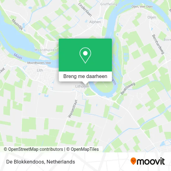 De Blokkendoos kaart