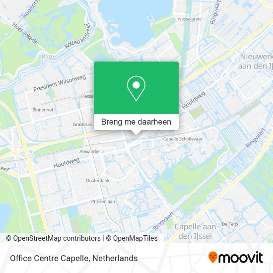 Office Centre Capelle kaart