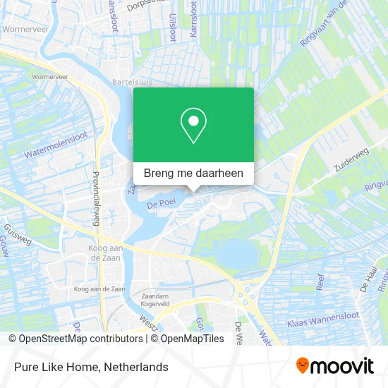 Pure Like Home kaart
