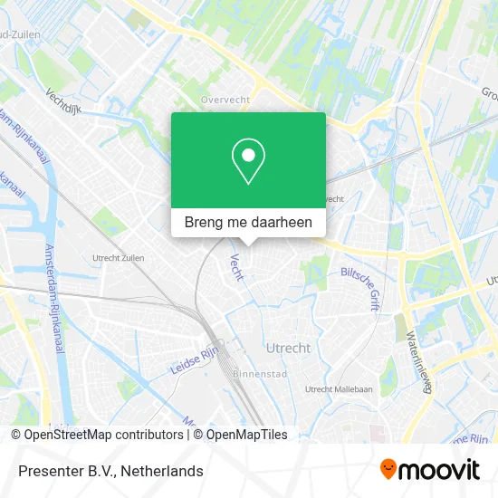 Presenter B.V. kaart