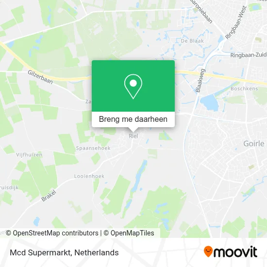 Mcd Supermarkt kaart