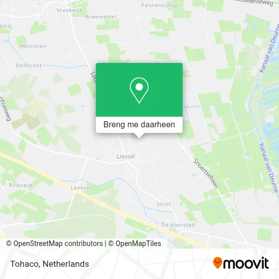 Tohaco kaart