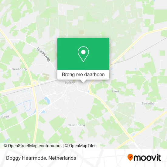 Doggy Haarmode kaart