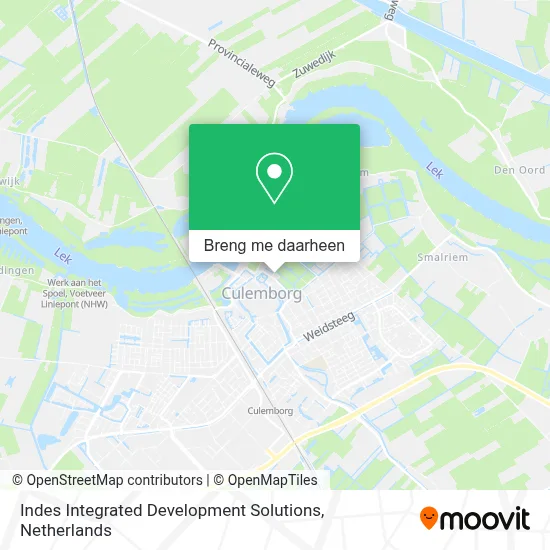 Indes Integrated Development Solutions kaart