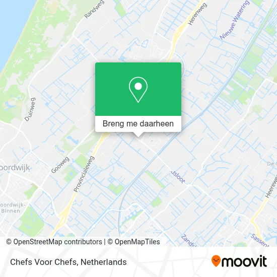 Chefs Voor Chefs kaart