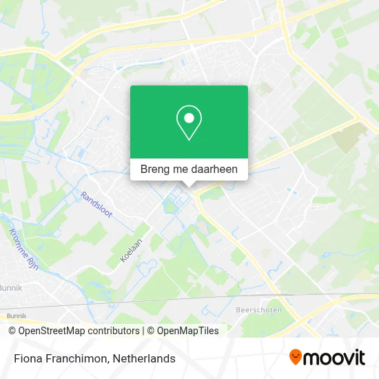 Fiona Franchimon kaart