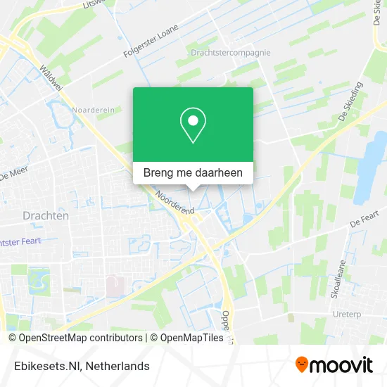 Ebikesets.Nl kaart