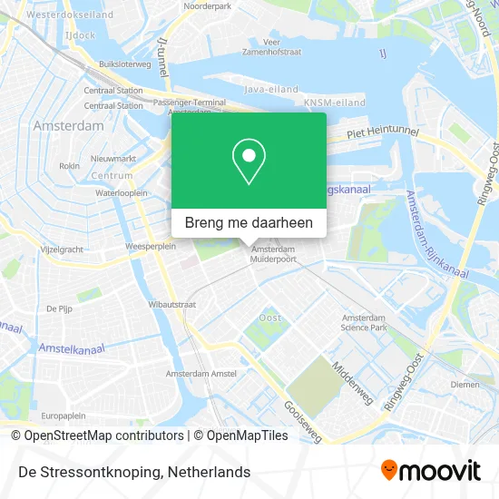 De Stressontknoping kaart