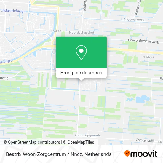 Beatrix Woon-Zorgcentrum / Nncz kaart
