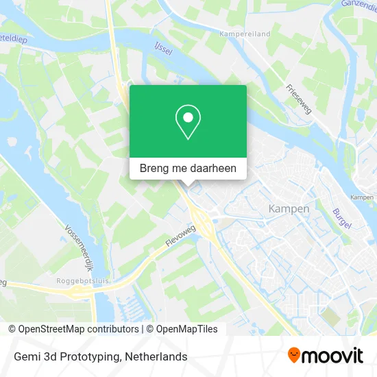Gemi 3d Prototyping kaart