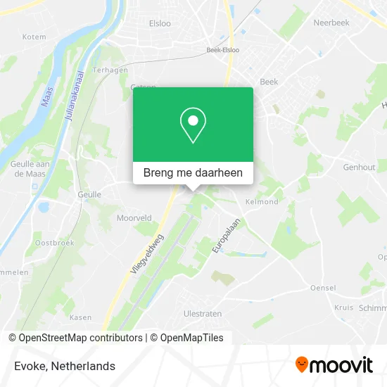 Evoke kaart