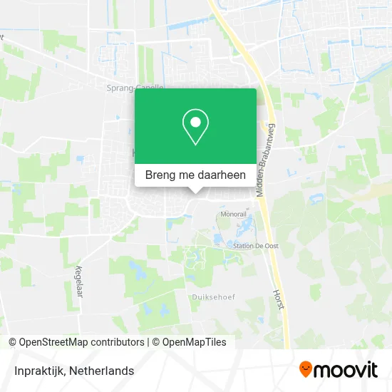 Inpraktijk kaart