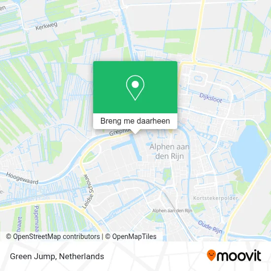 Green Jump kaart