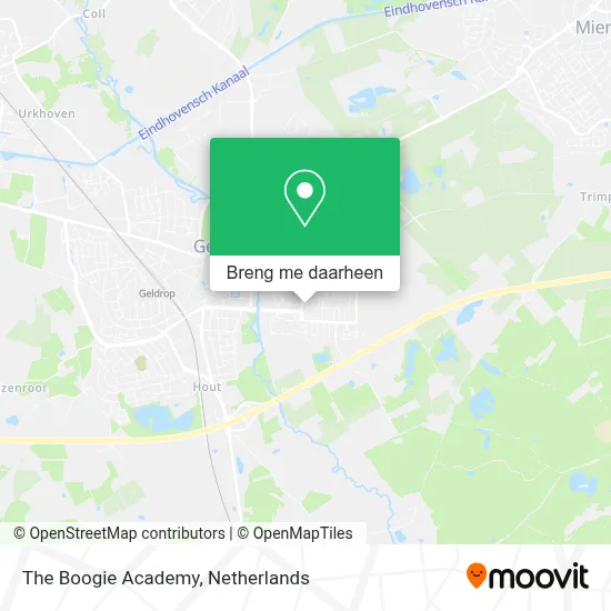 The Boogie Academy kaart