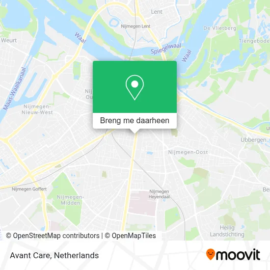 Avant Care kaart